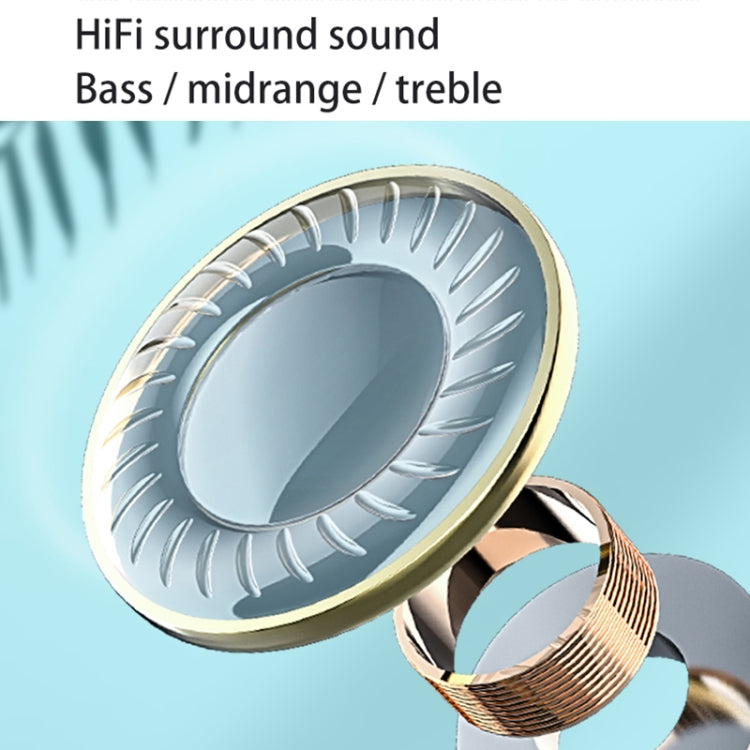 Auricular Bluetooth TWS 278 com Cancelamento Ativo de Ruído, Caixa de Carregamento, Ecrã Digital LED, Luzes Respiratórias, Chamada e Assistente de Voz, 278 Preto, 278 Branco