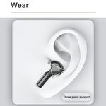 Auricular Bluetooth TWS 278 com Cancelamento Ativo de Ruído, Caixa de Carregamento, Ecrã Digital LED, Luzes Respiratórias, Chamada e Assistente de Voz, 278 Preto, 278 Branco