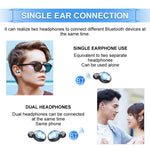 Auricular Bluetooth Mini TWS F9-8 CVC8.0 com Cancelamento de Ruído e Toque, Caixa de Carregamento, Suporta Ecrã LED de Energia Três Telas, Suporte para Telemóvel, Chamada e Assistente de Voz, F9-8