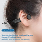 Auricular Desportivo Bluetooth G1 5.0 com Condução Óssea, G1 (Preto)