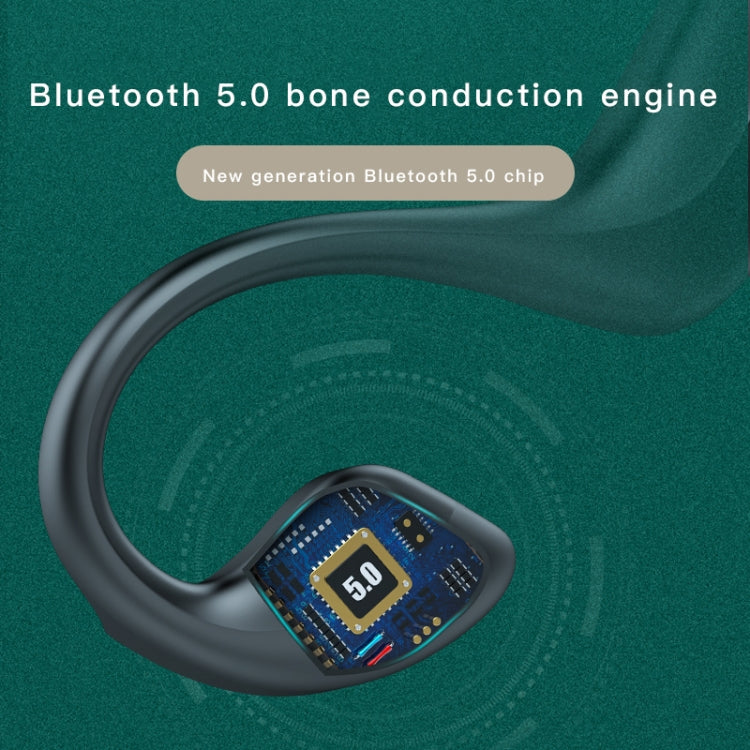 Auricular Desportivo Bluetooth 5.0 G100 Sem Fios com Condução Óssea à Prova de Água, G100