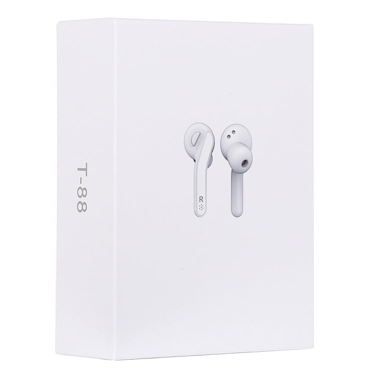 Auriculares Estéreo Sem Fios Bluetooth T-88 TWS V5.0 com Caixa de Carregamento Magnética