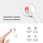 Auriculares Estéreo Sem Fios Bluetooth T-88 TWS V5.0 com Caixa de Carregamento Magnética