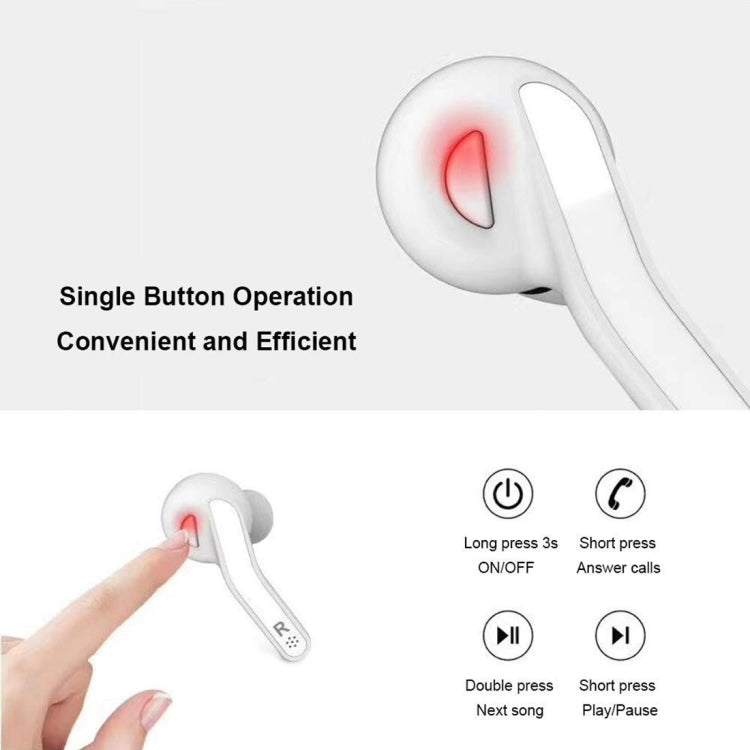 Auriculares Estéreo Sem Fios Bluetooth T-88 TWS V5.0 com Caixa de Carregamento Magnética