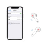 Auriculares Estéreo Sem Fios Bluetooth T-88 TWS V5.0 com Caixa de Carregamento Magnética