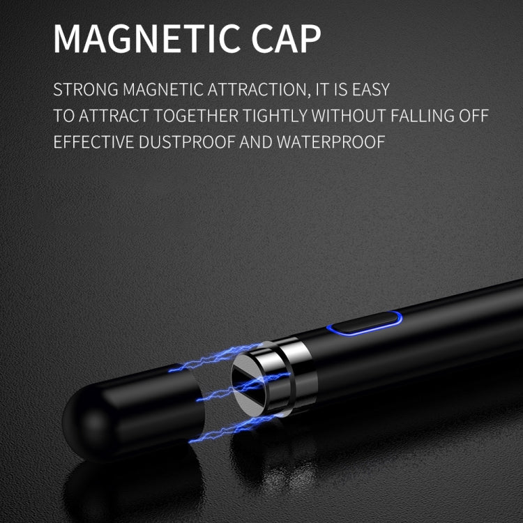JOYROOM JR-K811 Caneta stylus capacitiva ativa recarregável Micro USB da série Excellent com tampa magnética, compatível com Android e iOS
