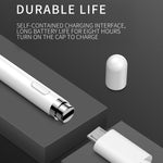 JOYROOM JR-K811 Caneta stylus capacitiva ativa recarregável Micro USB da série Excellent com tampa magnética, compatível com Android e iOS