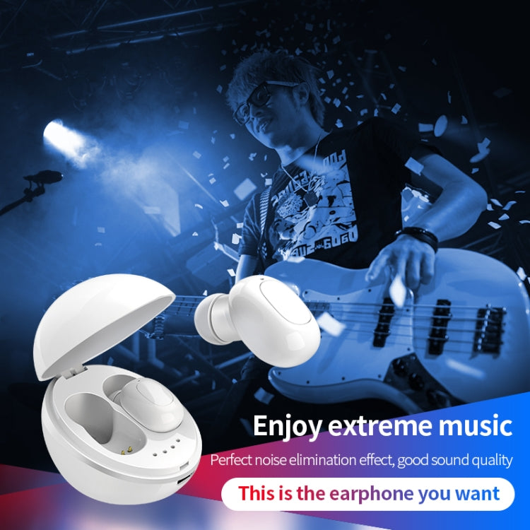 Auricular Bluetooth sem fios A10 TWS em forma de cápsula espacial com caixa de carregamento magnética e cordão, Suporta chamadas HD e emparelhamento automático Bluetooth, Preto, Preto e Branco, Branco, Branco e Preto