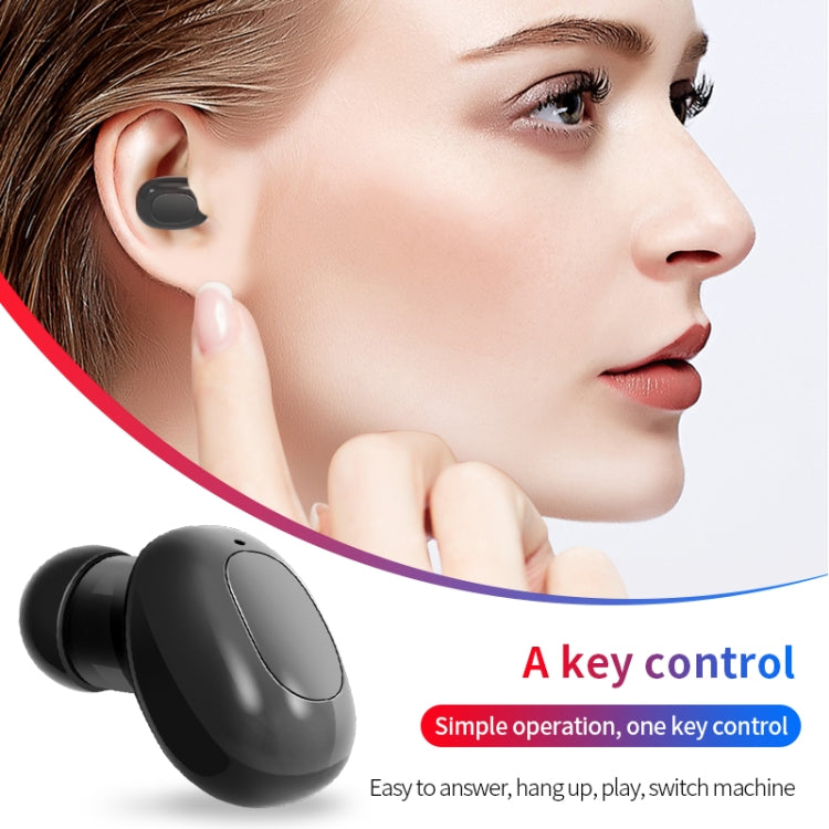 Auricular Bluetooth sem fios A10 TWS em forma de cápsula espacial com caixa de carregamento magnética e cordão, Suporta chamadas HD e emparelhamento automático Bluetooth, Preto, Preto e Branco, Branco, Branco e Preto
