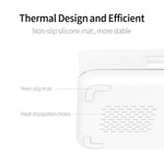 Carregador Sem Fios Magnético Vertical QI Z5 para Telemóveis, Apple Watches e AirPods / Xiaomi Redmi AirDots, com Anel de Luz Tátil, Z5