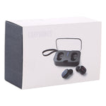 Auriculares Bluetooth Estéreo Sem Fios TI8S TWS Dazzling Bluetooth 5.0 com Caixa de Carregamento