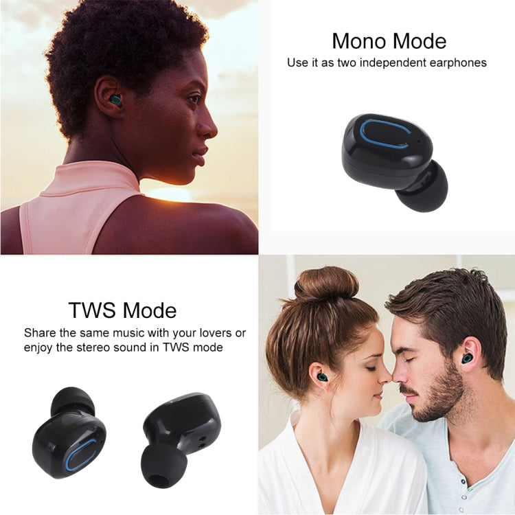 Auriculares Bluetooth Estéreo Sem Fios TI8S TWS Dazzling Bluetooth 5.0 com Caixa de Carregamento