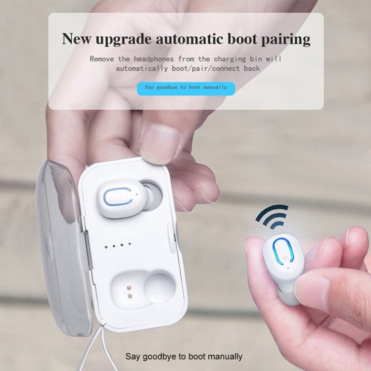 Auriculares Bluetooth Estéreo Sem Fios TI8S TWS Dazzling Bluetooth 5.0 com Caixa de Carregamento