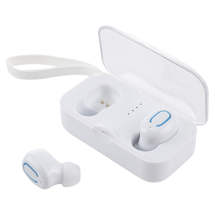 Auriculares Bluetooth Estéreo Sem Fios TI8S TWS Dazzling Bluetooth 5.0 com Caixa de Carregamento
