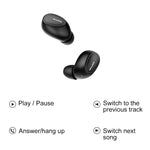 awei T6 Auricular Desportivo TWS Bluetooth V5.0 Verdadeiramente Sem Fios com Caixa de Carregamento