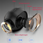 X6 TWS Altifalante Bluetooth Sem Fios 5W Resistente à Água para Exterior com Graves, Suporta Mãos Livres / USB / AUX / Cartão TF