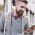 Auricular estéreo binaural sem fios M7 TWS V5.0 Bluetooth com estojo de carregamento e ecrã digital