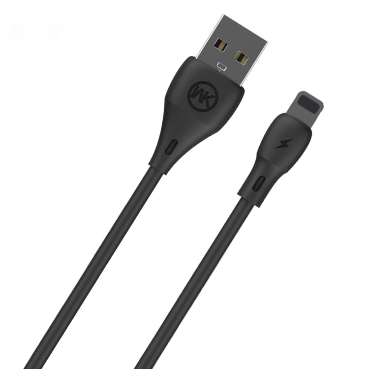 WK WDC-072 Cabo de Sincronização e Carregamento USB para 8 Pinos, Série Full Speed 1m 2.1A, 8 Pinos