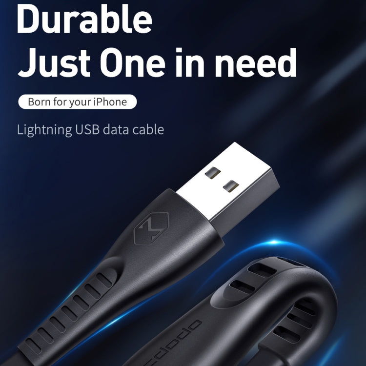 Cabo LED 8 Pinos para USB Série Flying Fish Mcdodo CA-6361, Comprimento: 1,2m