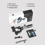 Estabilizador para telemóvel S5, gimbal portátil de três eixos com anti-tremor, S5