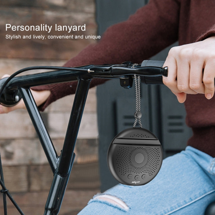 Coluna Estéreo Bluetooth Portátil ZEALOT S24 com Cordão e Suporte para Cartão Móvel, Suporta Chamadas Mãos Livres e Cartão TF, S24