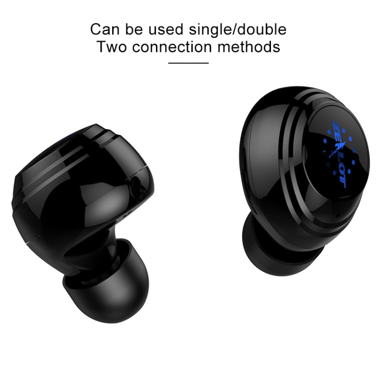 Auricular Bluetooth ZEALOT H19 TWS 5.0 tátil sem fios com caixa de carregamento magnética, Suporta chamadas HD e ligação automática Bluetooth, H19