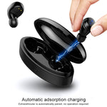 Auricular Bluetooth ZEALOT H19 TWS 5.0 tátil sem fios com caixa de carregamento magnética, Suporta chamadas HD e ligação automática Bluetooth, H19