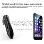 Auricular Bluetooth universal desportivo mini J10 4.1 para veículo com música estéreo sem fios