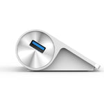 HUB ORICO M3H4-V1 em liga de alumínio com 4 portas USB 3.0, M3H4-V1