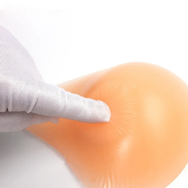 Capa de Mamilo para Almofada de Silicone para Seios Falsos de Reabilitação Pós-Operatória em Forma de Espiral AS2 230g/Esquerdo