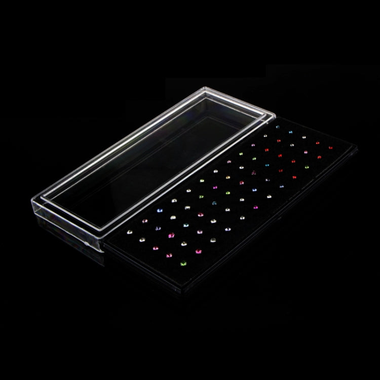 60 Peças de Anéis de Nariz em Aço Inoxidável com Forma de Diamante Coloridos, Piercing em L, Comprimento do Pino: 7mm, Diâmetro do Pino: 0,6mm (Colorido), Cor (60 Peças), Branco (60 Peças)