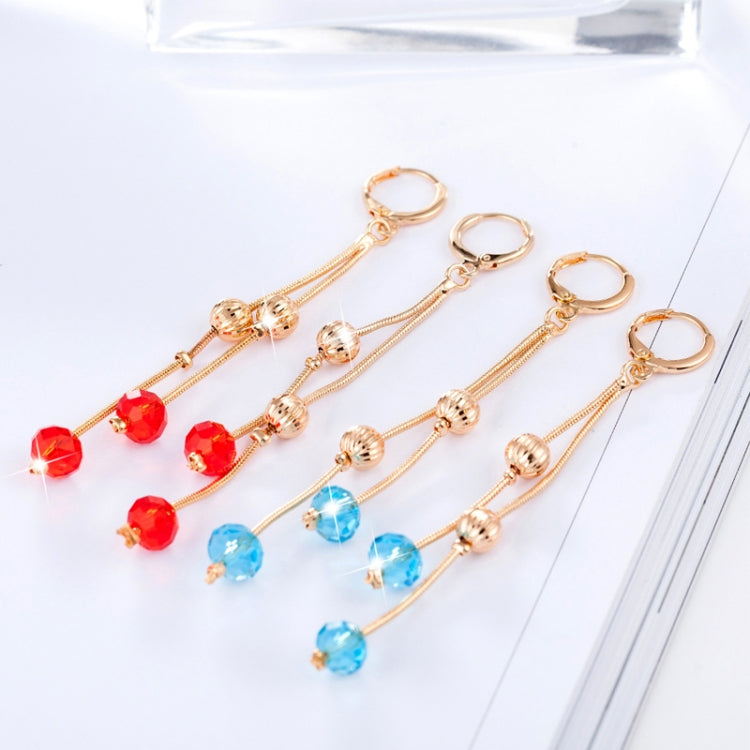 Brincos Longos de Cristal com Franjas de Moda e Qualidades de Fada Doce e Personalidade