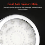 SDS-A23 15 LEDs ABS Temperature Sensor Negative Ions RGB LED Shower Head, Size: 23 x 6.5 x 5.8cm, Interface:  20mm, SDS-A23