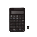 Teclado Numérico Sem Fios 2 em 1 MC-56AG 2.4G USB & Calculadora com Ecrã LCD