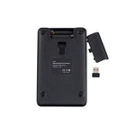Teclado Numérico Sem Fios 2 em 1 MC-56AG 2.4G USB & Calculadora com Ecrã LCD