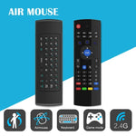 Comando Teclado Sem Fios MX3-M Air Mouse 2.4G com Microfone para Android TV Box / Mini PC, Air Mouse com Microfone