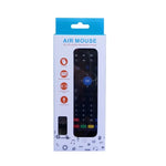 Comando Teclado Sem Fios MX3-M Air Mouse 2.4G com Microfone para Android TV Box / Mini PC, Air Mouse com Microfone