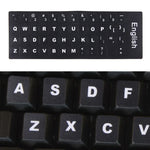 Película Protetora para Teclado com Autocolantes Independentes em Inglês para Teclado de Portátil