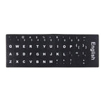 Película Protetora para Teclado com Autocolantes Independentes em Inglês para Teclado de Portátil