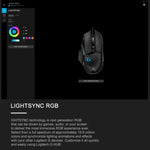 Rato Gaming Com Fios Logitech G502 HERO com 11 Botões, Comprimento: 2.1m