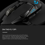 Rato Gaming Com Fios Logitech G502 HERO com 11 Botões, Comprimento: 2.1m