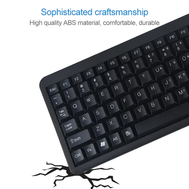 Teclado com Touchpad Com Fios DS-8800 USB Interface, Resistência a Salpicos, Gravação a Laser, Comprimento: 1.5m, DS-8800 USB