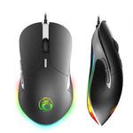 Rato Com Fios iMICE X6 com 6 Botões e Iluminação RGB Colorida, X6