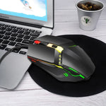 Rato Gaming Com Fios HXSJ S200 USB2.0 1600dpi Ajustável com 4 Teclas e Luz Colorida, Comprimento: 1.5m