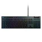 Teclado Gaming Mecânico Com Fios Logitech G813 RGB (GL-Linear), Comprimento: 1.8m, G813