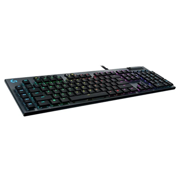 Teclado Gaming Mecânico Com Fios Logitech G813 RGB (GL-Linear), Comprimento: 1.8m, G813