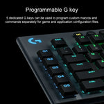 Teclado Gaming Mecânico Com Fios Logitech G813 RGB (GL-Linear), Comprimento: 1.8m, G813