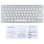 Teclado Bluetooth Sem Fios Ultra-fino WB-8022 para iPad, Samsung, Huawei, Xiaomi, Tablets ou Smartphones, Teclas Francesas, Teclas Francesas