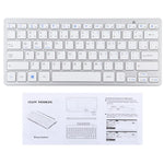 Teclado Bluetooth Sem Fios Ultra-fino WB-8022, Teclas Portuguesas, Teclas Portuguesas