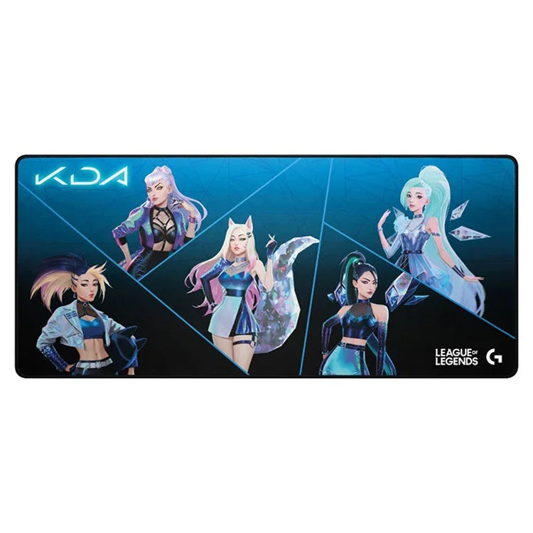 Tapete para Teclado e Rato Gaming Logitech G840 KDA, Tamanho: 900x400x3mm